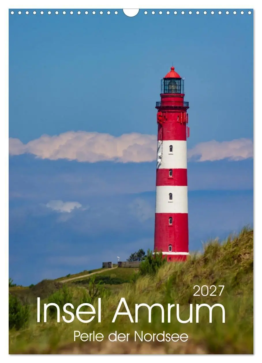 Cover: 9783594218549 | Insel Amrum (Wandkalender 2027 DIN A3 hoch), CALVENDO Monatskalender