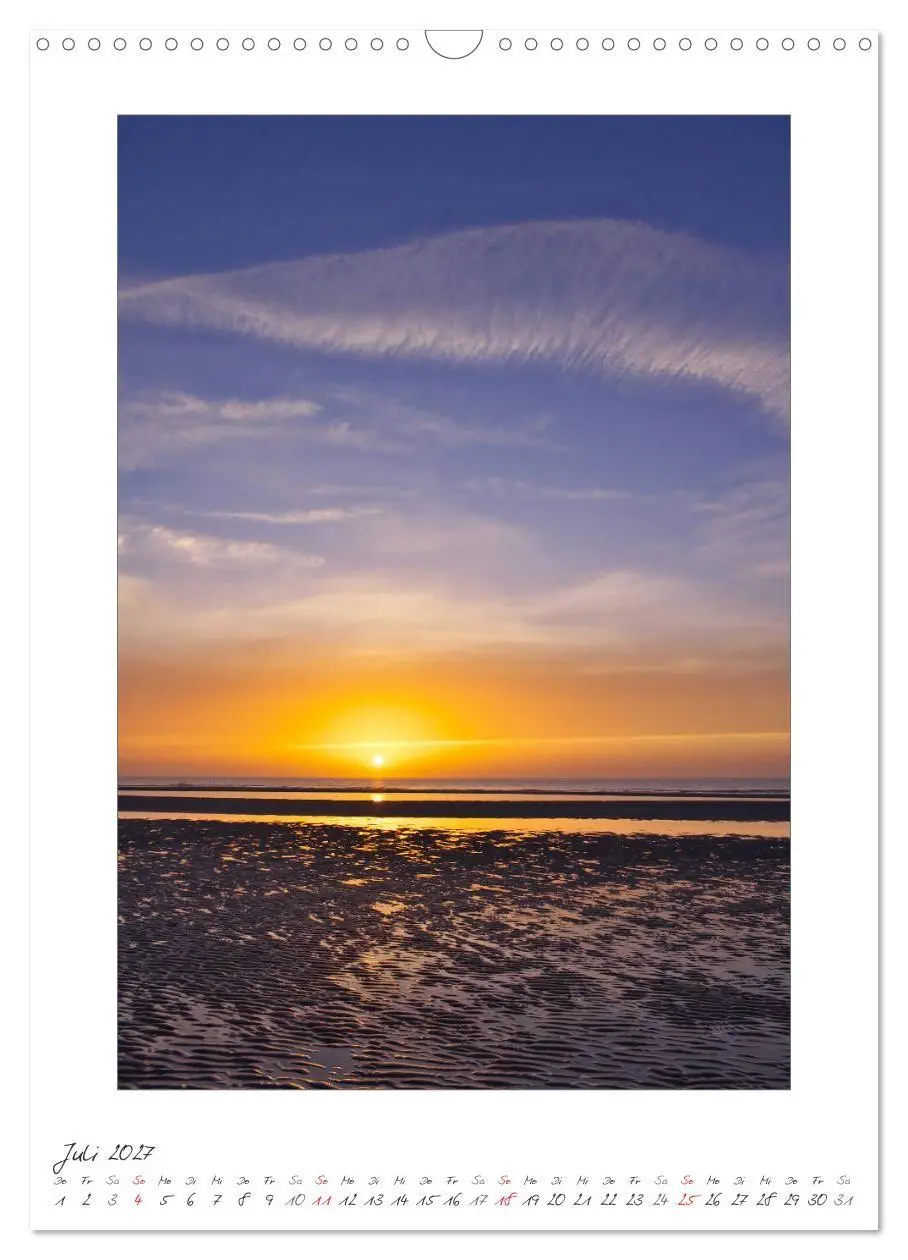 Bild: 9783594218549 | Insel Amrum (Wandkalender 2027 DIN A3 hoch), CALVENDO Monatskalender