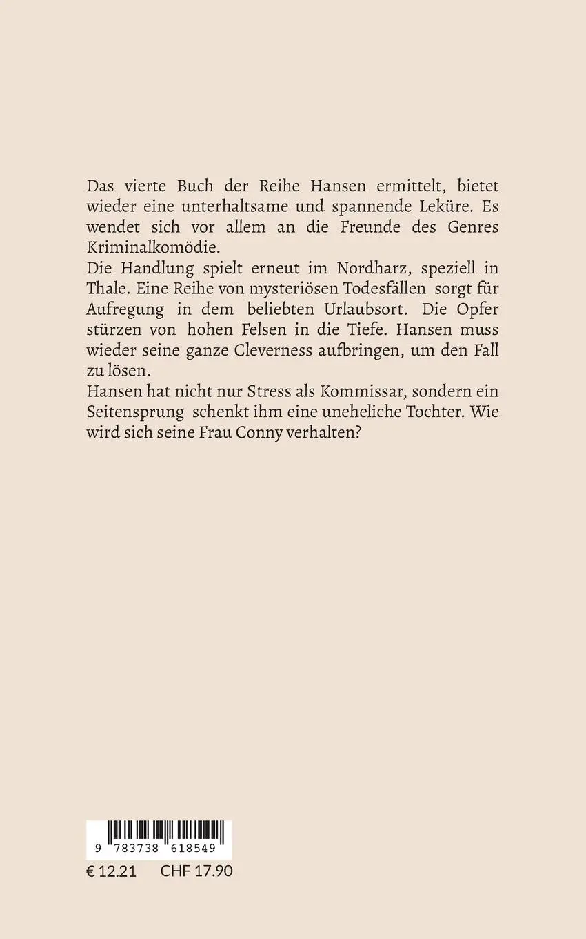 Rückseite: 9783738618549 | Katzensprung | oder Der Königsmacher von Thale | Uwe Drewes | Buch