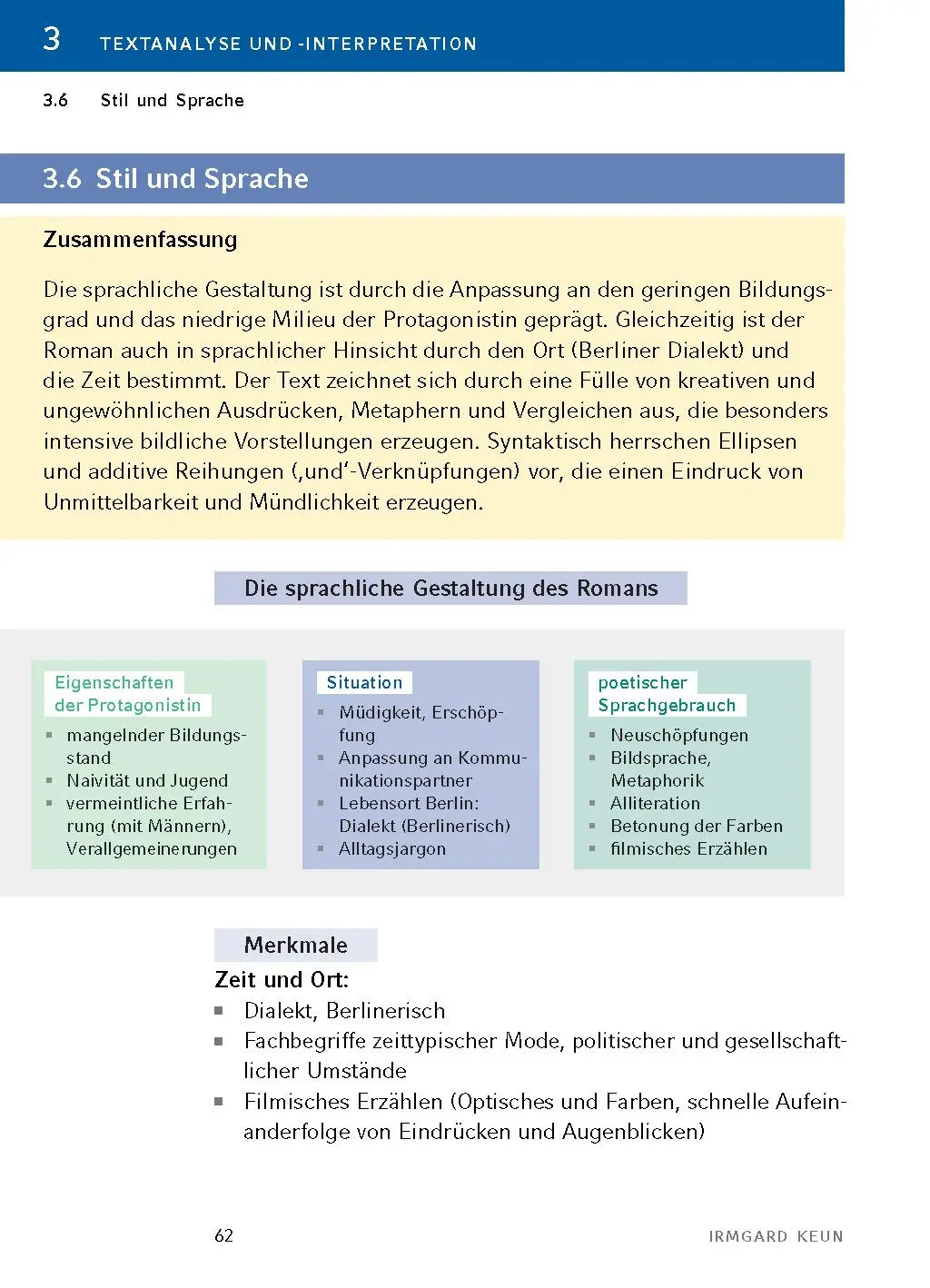 Bild: 9783804498549 | Abitur Niedersachsen 2026 EA Deutsch - Abi-Paket | Irmgard Keun | Buch