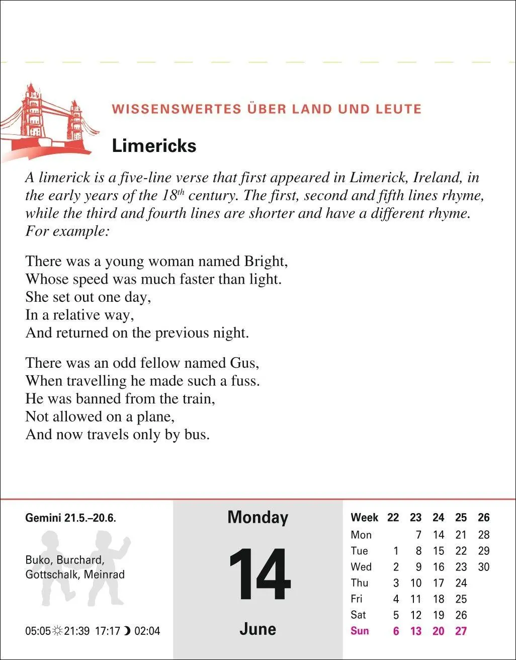 Bild: 9783840038549 | Englisch Sprachkalender 2027 - Englisch lernen leicht gemacht -...