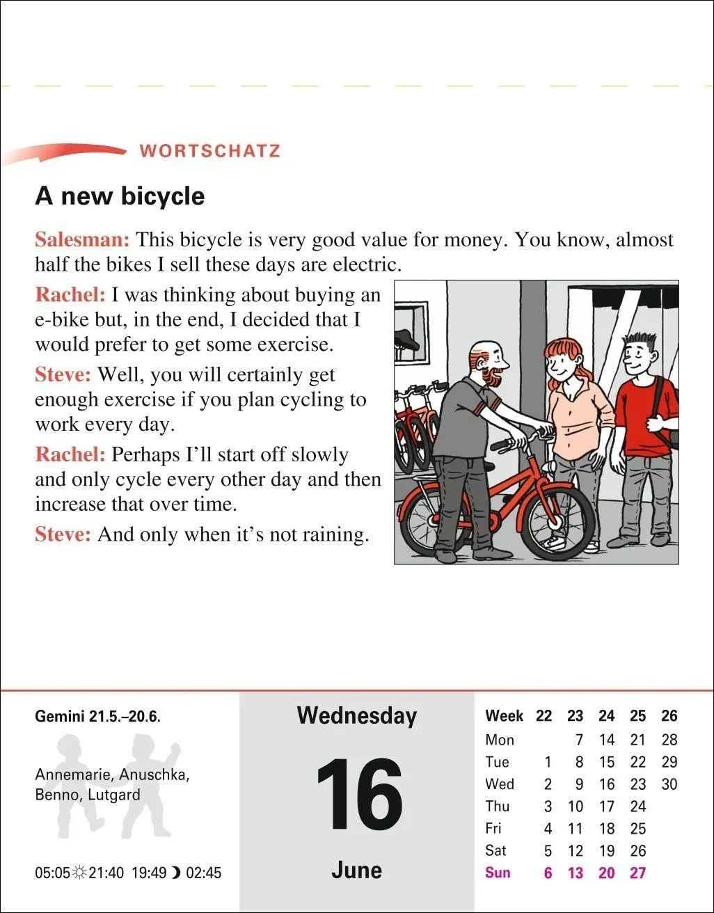 Bild: 9783840038549 | Englisch Sprachkalender 2027 - Englisch lernen leicht gemacht -...