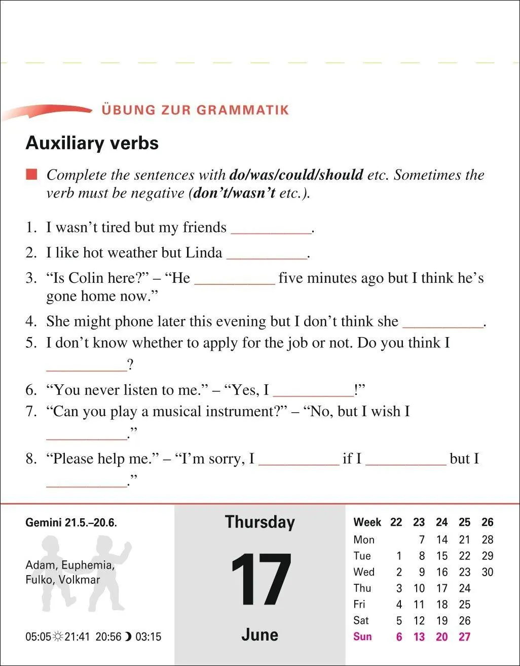 Bild: 9783840038549 | Englisch Sprachkalender 2027 - Englisch lernen leicht gemacht -...