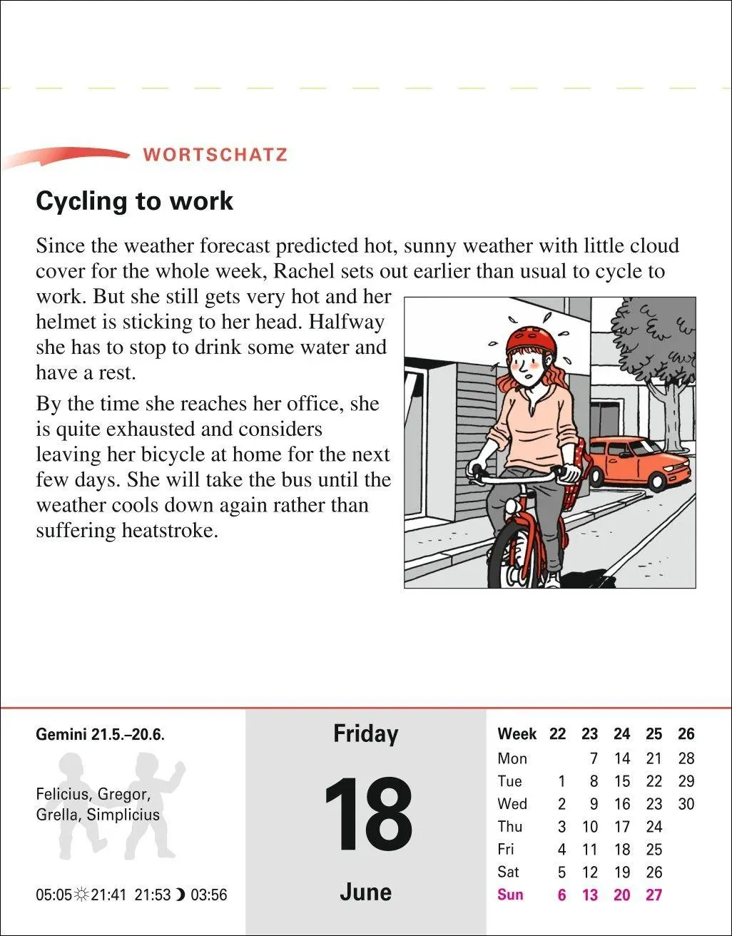 Bild: 9783840038549 | Englisch Sprachkalender 2027 - Englisch lernen leicht gemacht -...