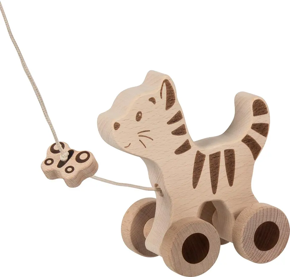 Cover: 4013594548649 | Goki 54864 - Ziehtier Katze | 54864 | 2023 | EAN 4013594548649