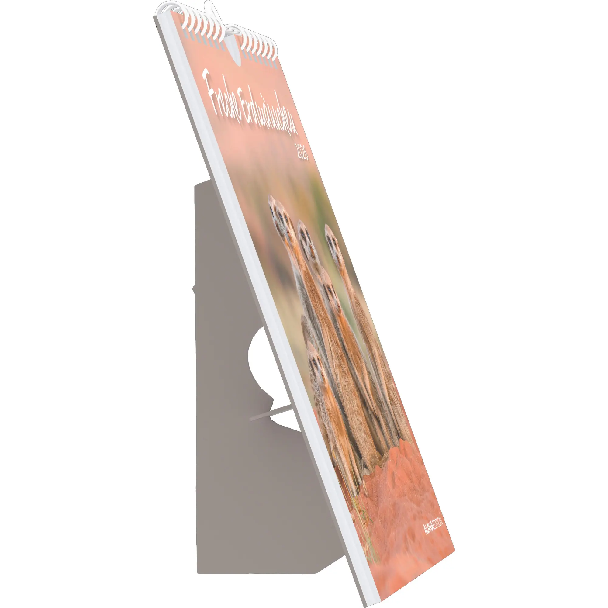 Bild: 4069095008649 | Freche Erdmännchen 2026 - Postkartenkalender 16x17 cm | Kalender