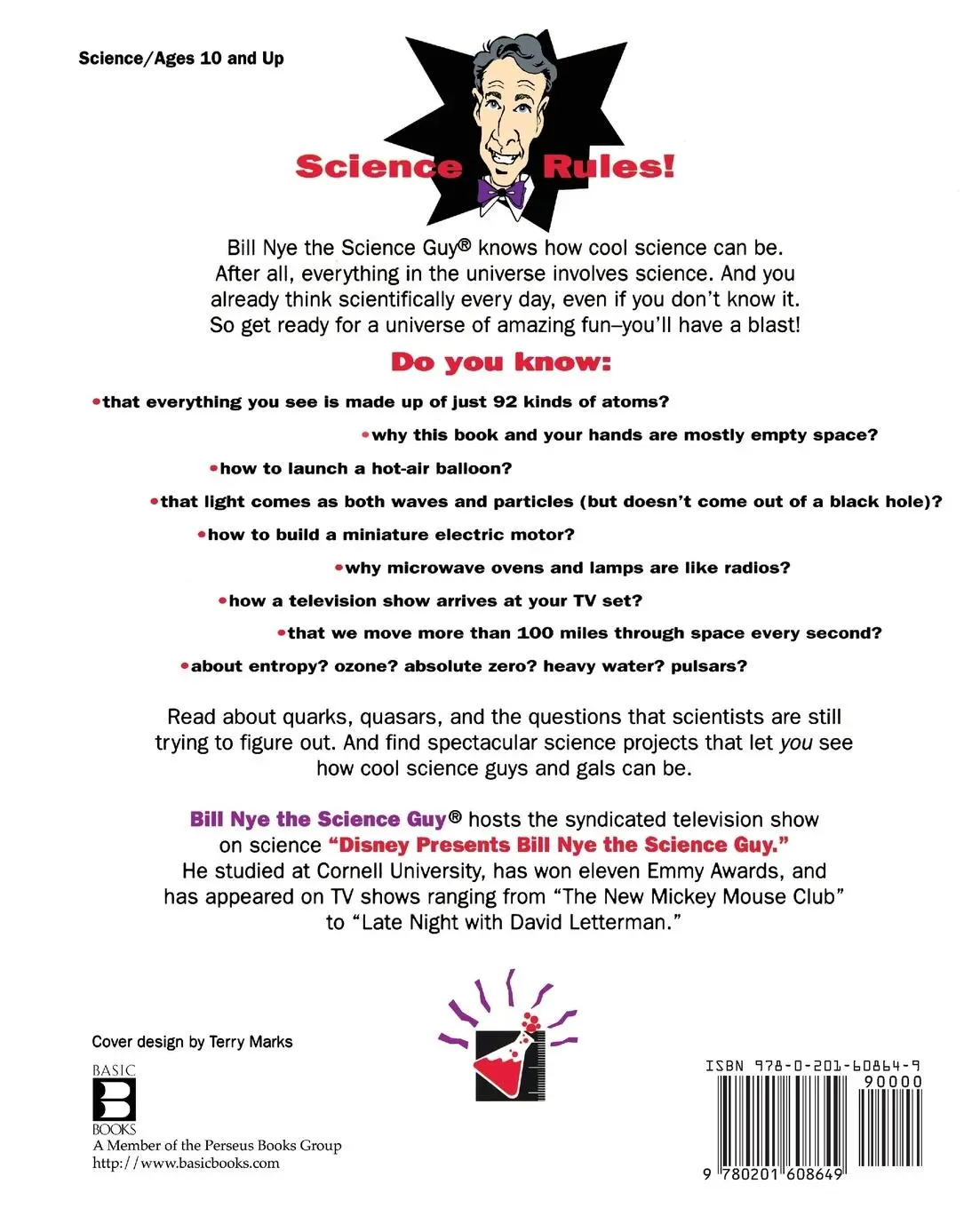 Rückseite: 9780201608649 | Bill Nye the Science Guy's Big Blast of Science | Bill Nye | Buch