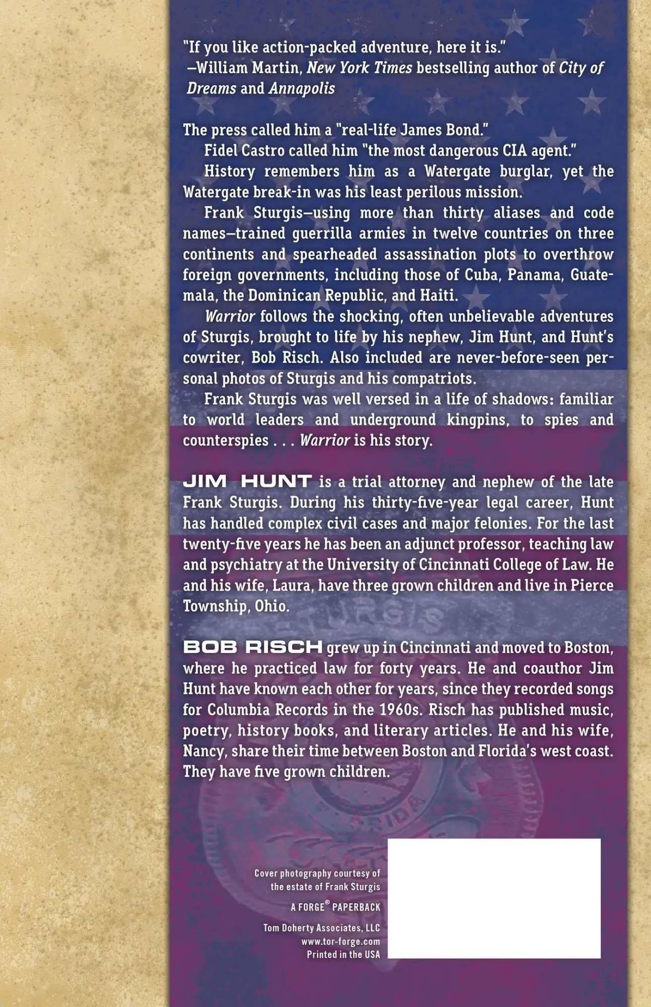 Rückseite: 9780765328649 | Warrior | Jim Hunt (u. a.) | Taschenbuch | Englisch | 2012