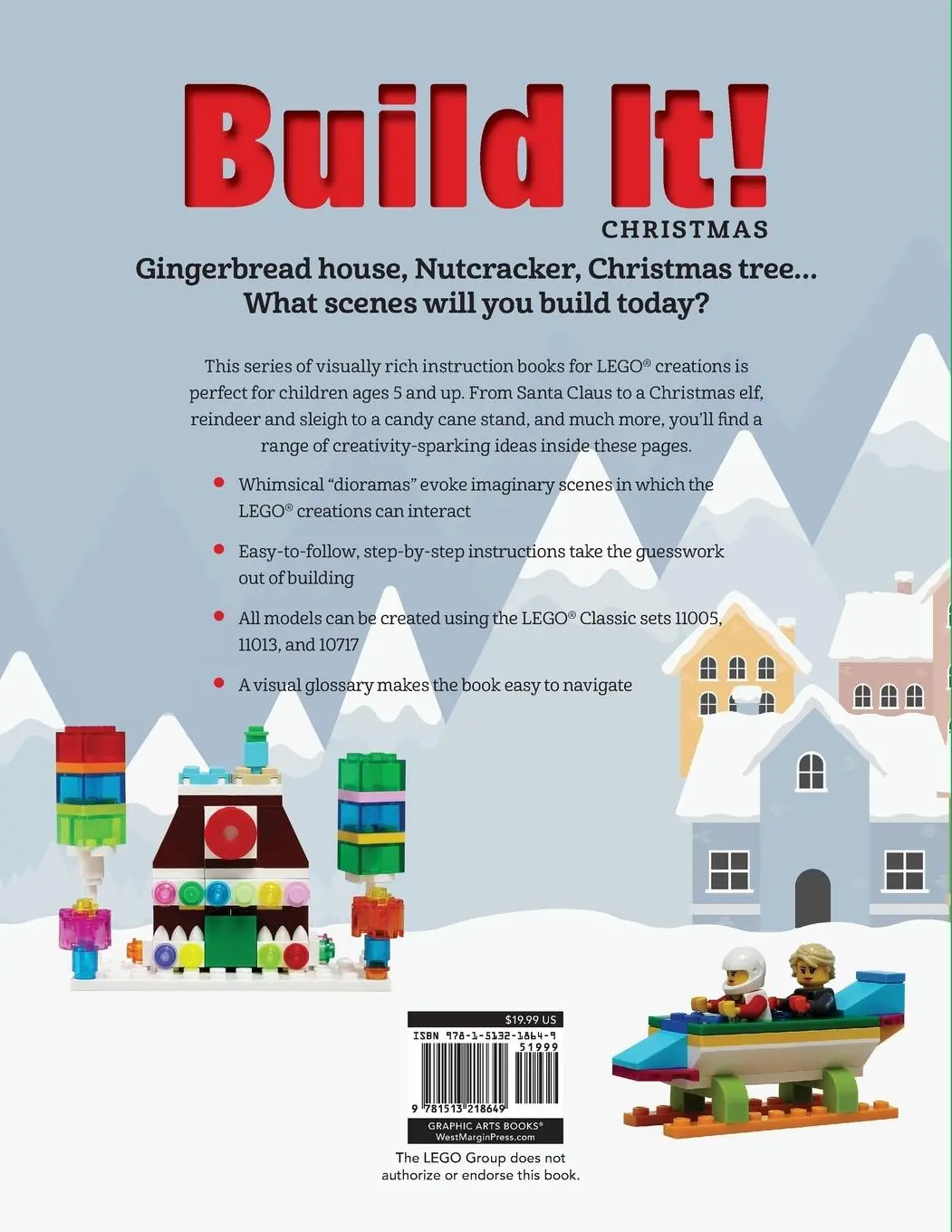 Rückseite: 9781513218649 | Build It! Christmas | Jennifer Kemmeter | Taschenbuch | Englisch