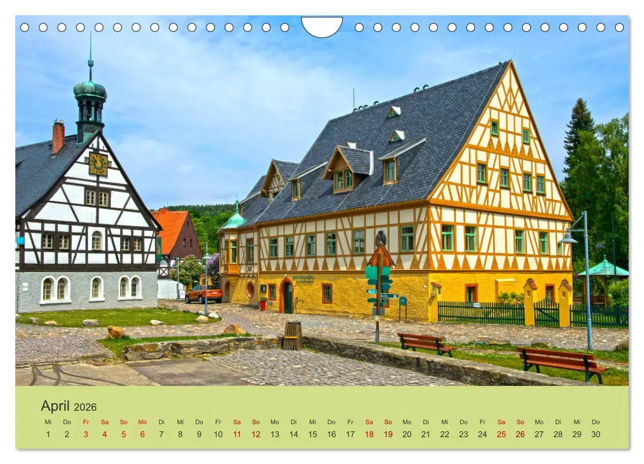 Bild: 9783457758649 | Das Erzgebirge Welterbe und Natur (Wandkalender 2026 DIN A4 quer),...