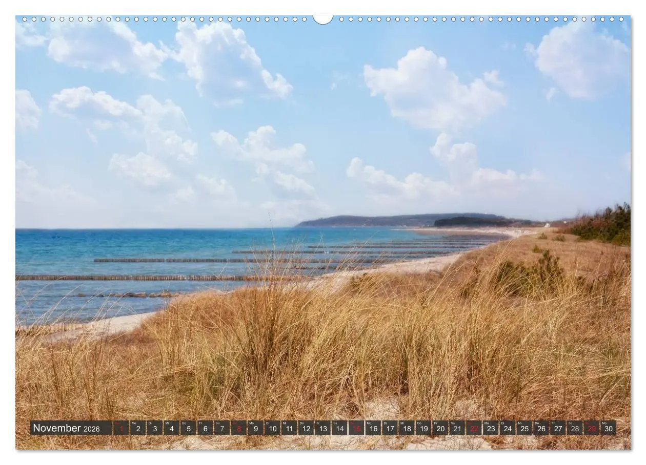 Bild: 9783516158649 | Insel Hiddensee (Wandkalender 2026 DIN A2 quer), CALVENDO...