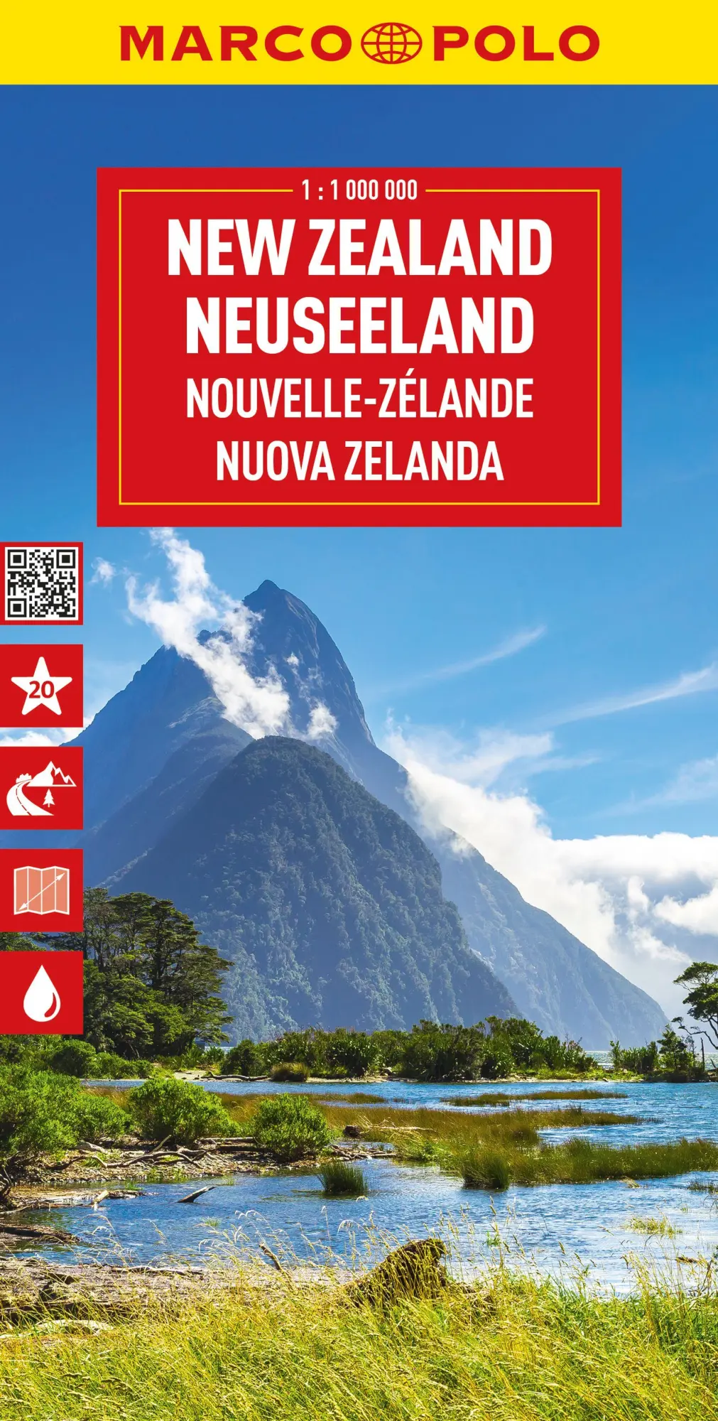 Cover: 9783575018649 | MARCO POLO Reisekarte Neuseeland 1:1 Mio. | (Land-)Karte | Deutsch