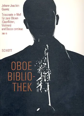 Cover: 9790001098649 | Triosonate E | Johann Joachim Quantz | Buch | Schott Music