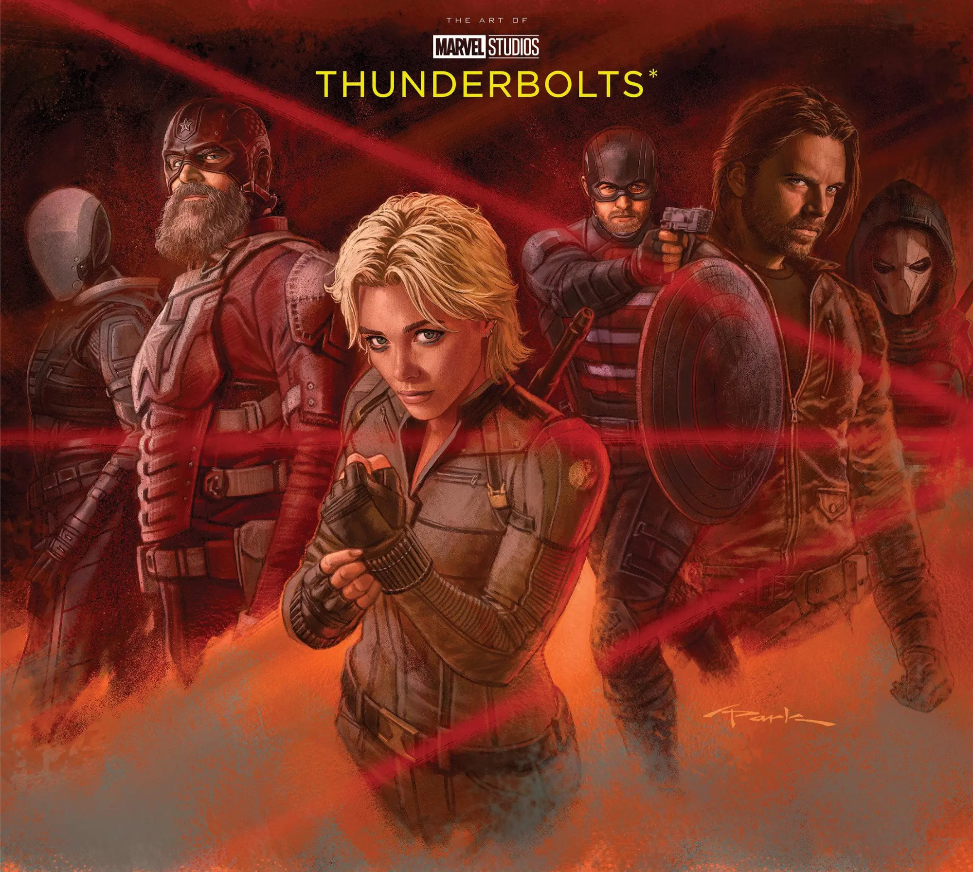 Cover: 9781302958749 | Marvel Studios' Thunderbolts*: The Art of The Movie Slipcase | Harrold