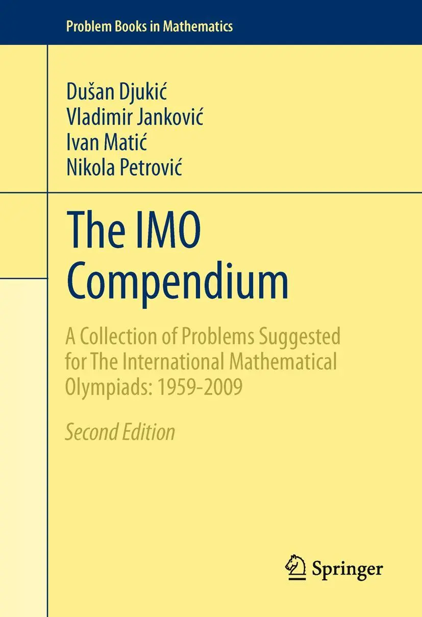 Cover: 9781461428749 | The IMO Compendium | Du¿an Djuki¿ (u. a.) | Taschenbuch | xiv | 2013
