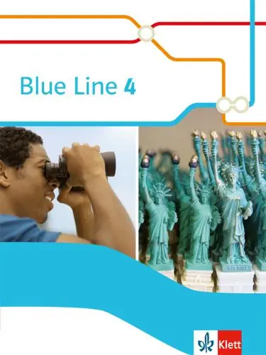 Cover: 9783125478749 | Blue Line. Schülerbuch (fester Einband). Klasse 8. Ausgabe 2014 | Haß