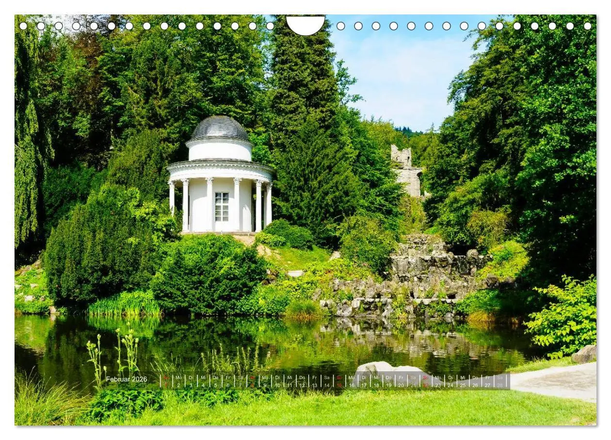 Bild: 9783516078749 | Der Bergpark Kassel-Wilhelmshöhe (Wandkalender 2026 DIN A4 quer),...