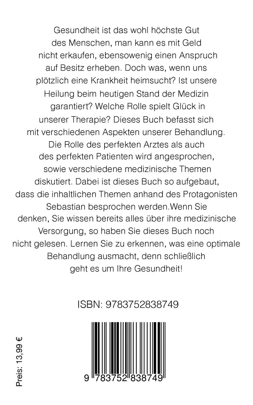 Rückseite: 9783752838749 | Dem Tod entronnen | Stefan Schraml | Taschenbuch | 236 S. | Deutsch