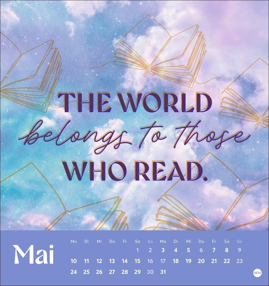 Bild: 9783756418749 | Book Lover Postkartenkalender 2027 - Postkarten für Buchverliebte