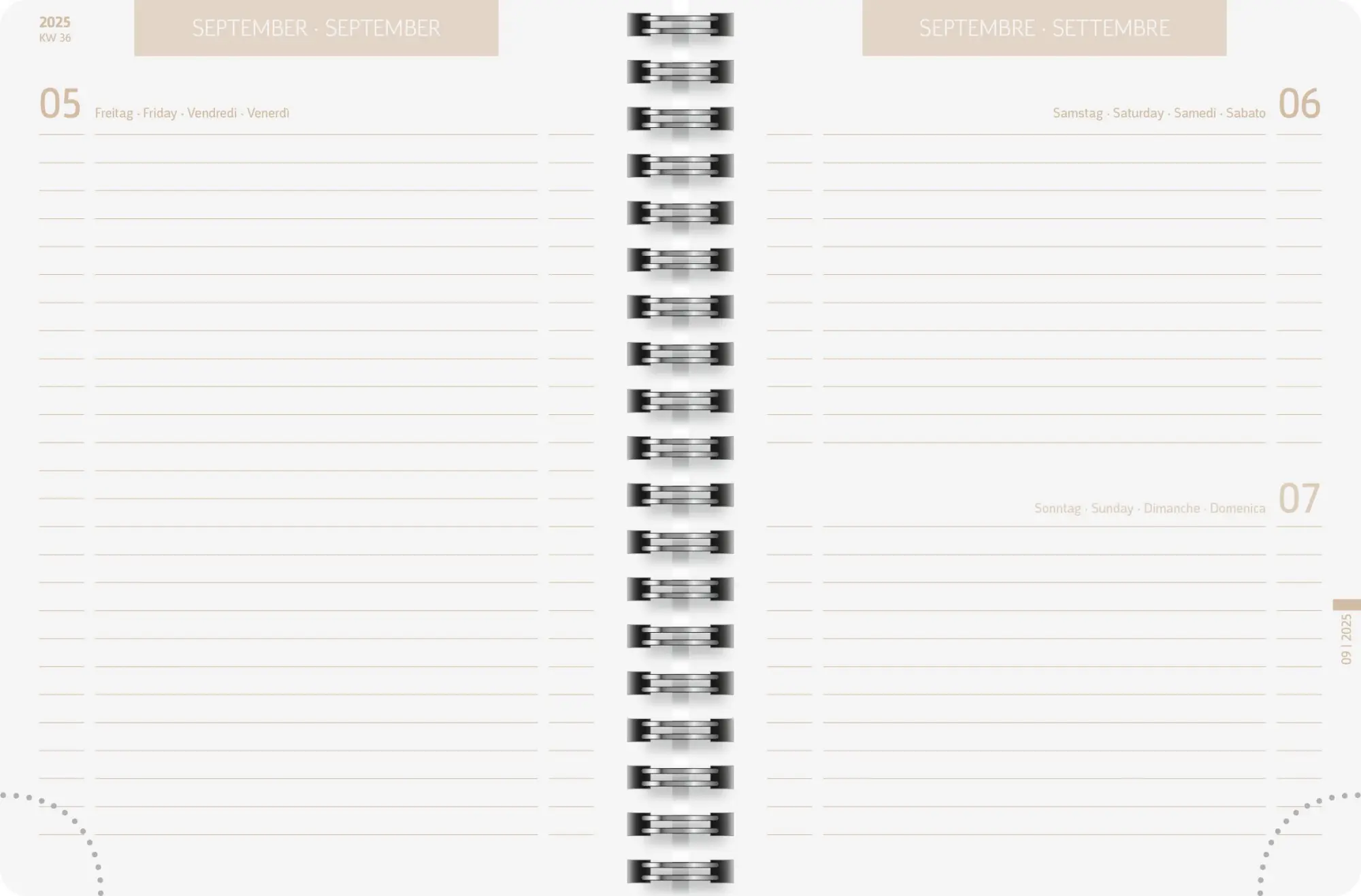 Bild: 4061947138849 | BRUNNEN Schülerkalender (2025/2026) "Naturality", 1 Seite = 1 Tag,...