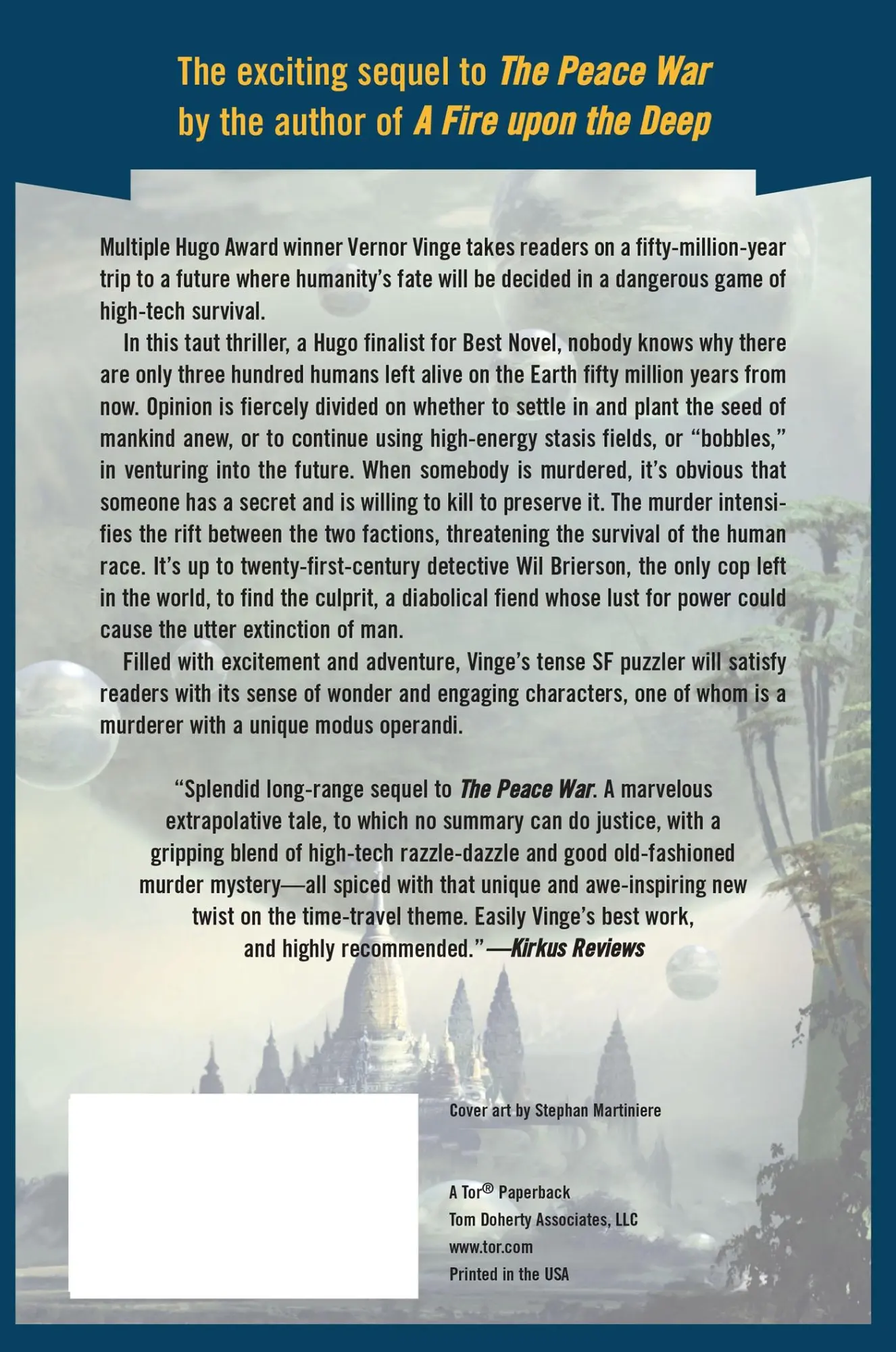 Rückseite: 9780765308849 | Marooned in Realtime | Vernor Vinge | Taschenbuch | Englisch | 2004