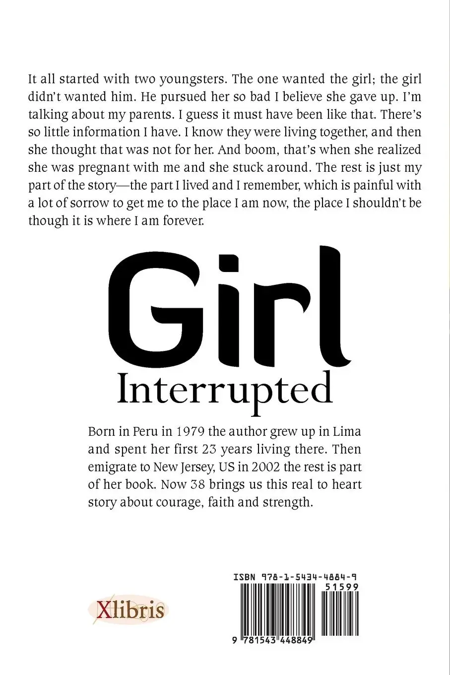 Rückseite: 9781543448849 | Girl Interrupted | Mary Ann Watson | Taschenbuch | Englisch | 2017