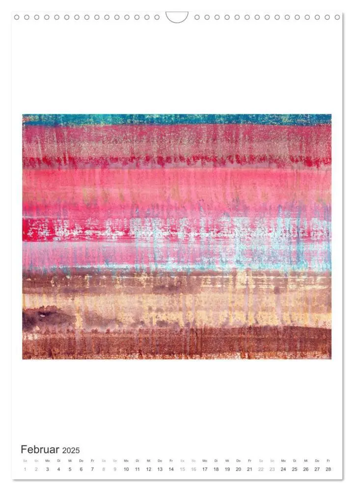 Bild: 9783435958849 | Ein leuchtendes Jahr: Abstrakte Kunst von Inga Pint (Wandkalender...