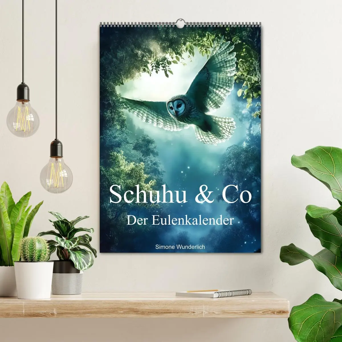 Bild: 9783457288849 | Schuhu &amp; Co - Der Eulenkalender (Wandkalender 2026 DIN A2 hoch),...