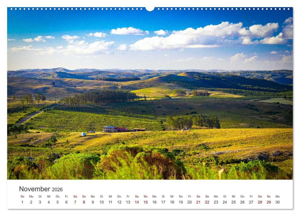 Bild: 9783457598849 | Uruguay - Tango, Strand und Natur. (Wandkalender 2026 DIN A2 quer),...