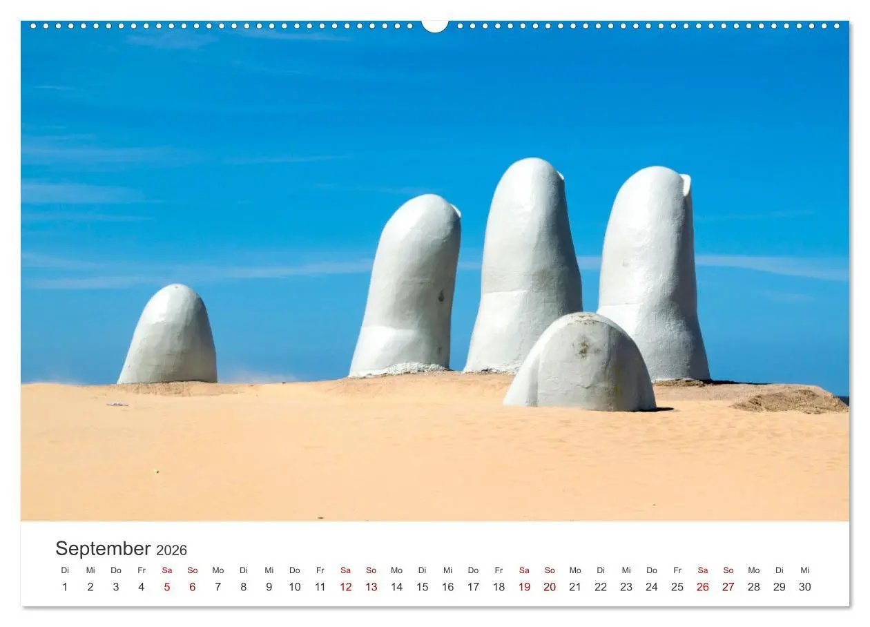 Bild: 9783457598849 | Uruguay - Tango, Strand und Natur. (Wandkalender 2026 DIN A2 quer),...