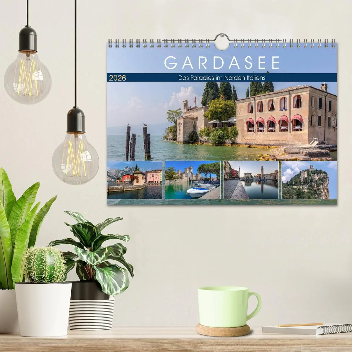 Bild: 9783457808849 | Gardasee, das Paradies im Norden Italiens (Wandkalender 2026 DIN A4...