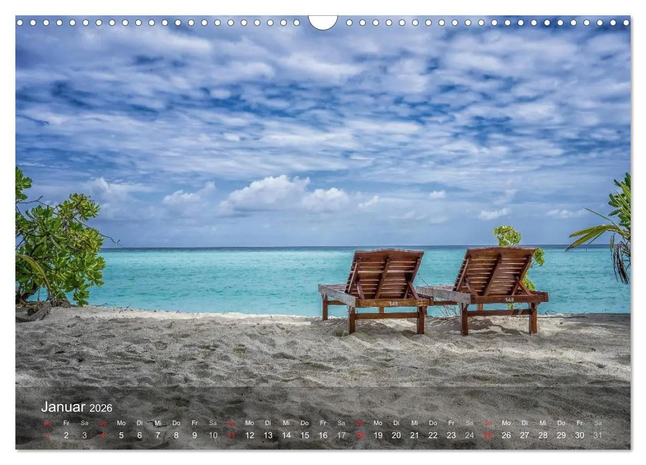 Bild: 9783516068849 | Malediven Impressionen aus dem Paradies (Wandkalender 2026 DIN A3...