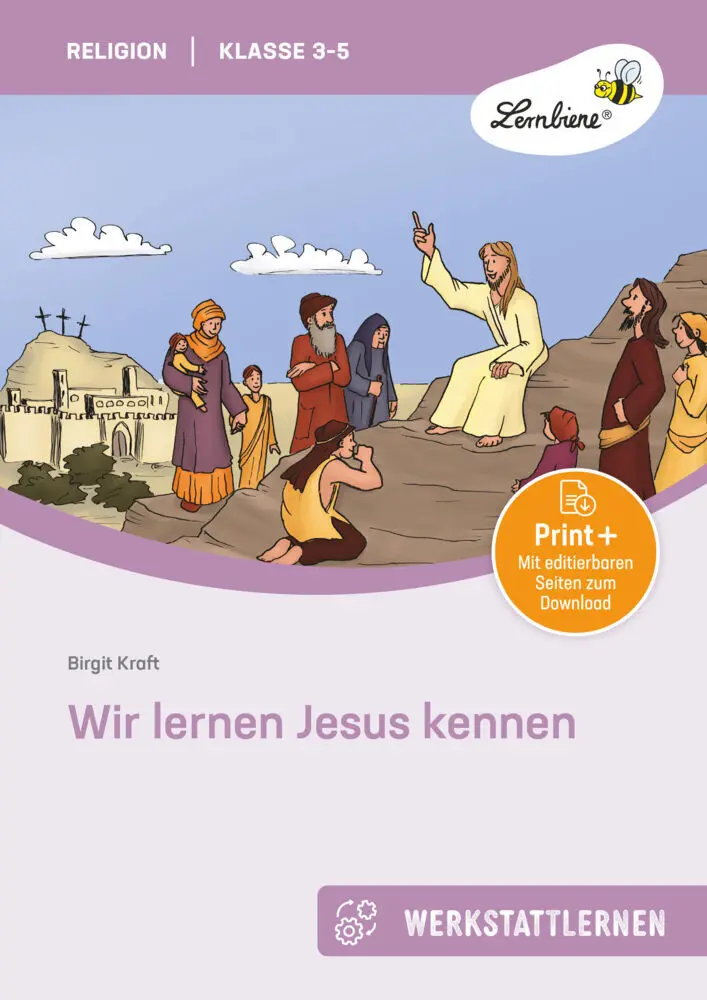 Cover: 9783869988849 | Wir lernen Jesus kennen | (3. bis 5. Klasse). Kopiervorlagen | Kraft