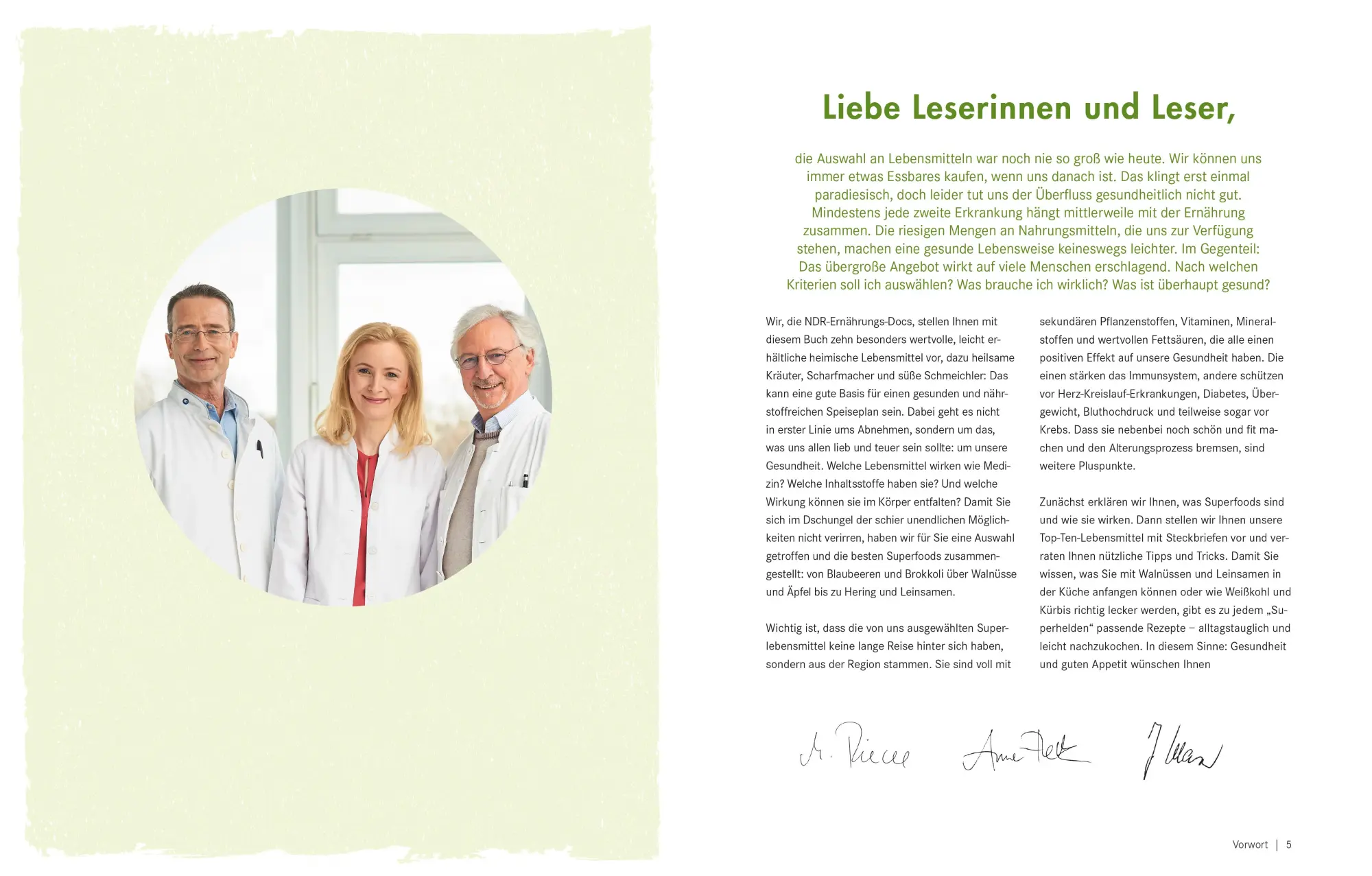 Bild: 9783898838849 | Die Ernährungs-Docs - Supergesund mit Superfoods | Riedl (u. a.) | ZS
