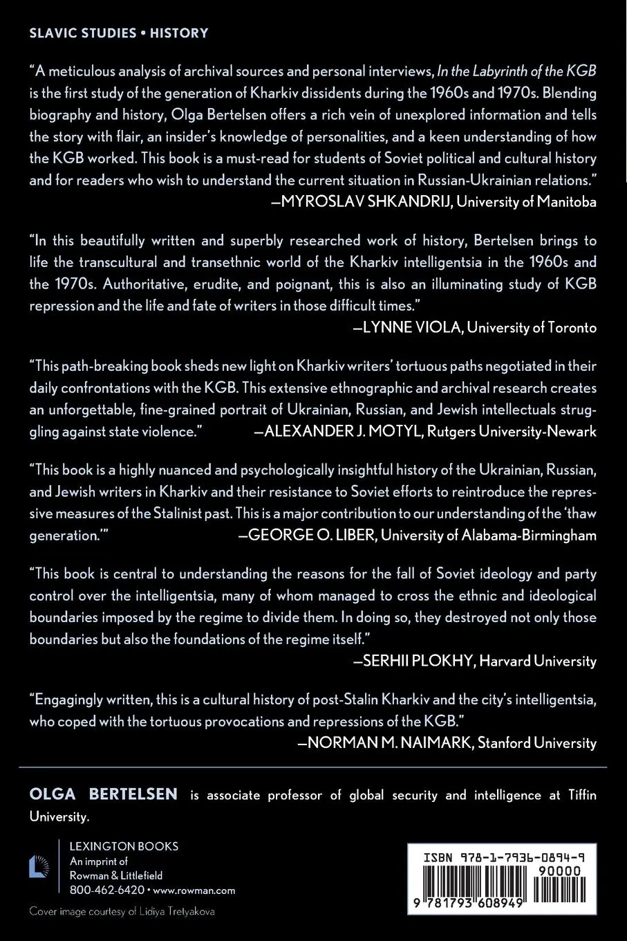 Rückseite: 9781793608949 | In the Labyrinth of the KGB | Olga Bertelsen | Taschenbuch | Englisch