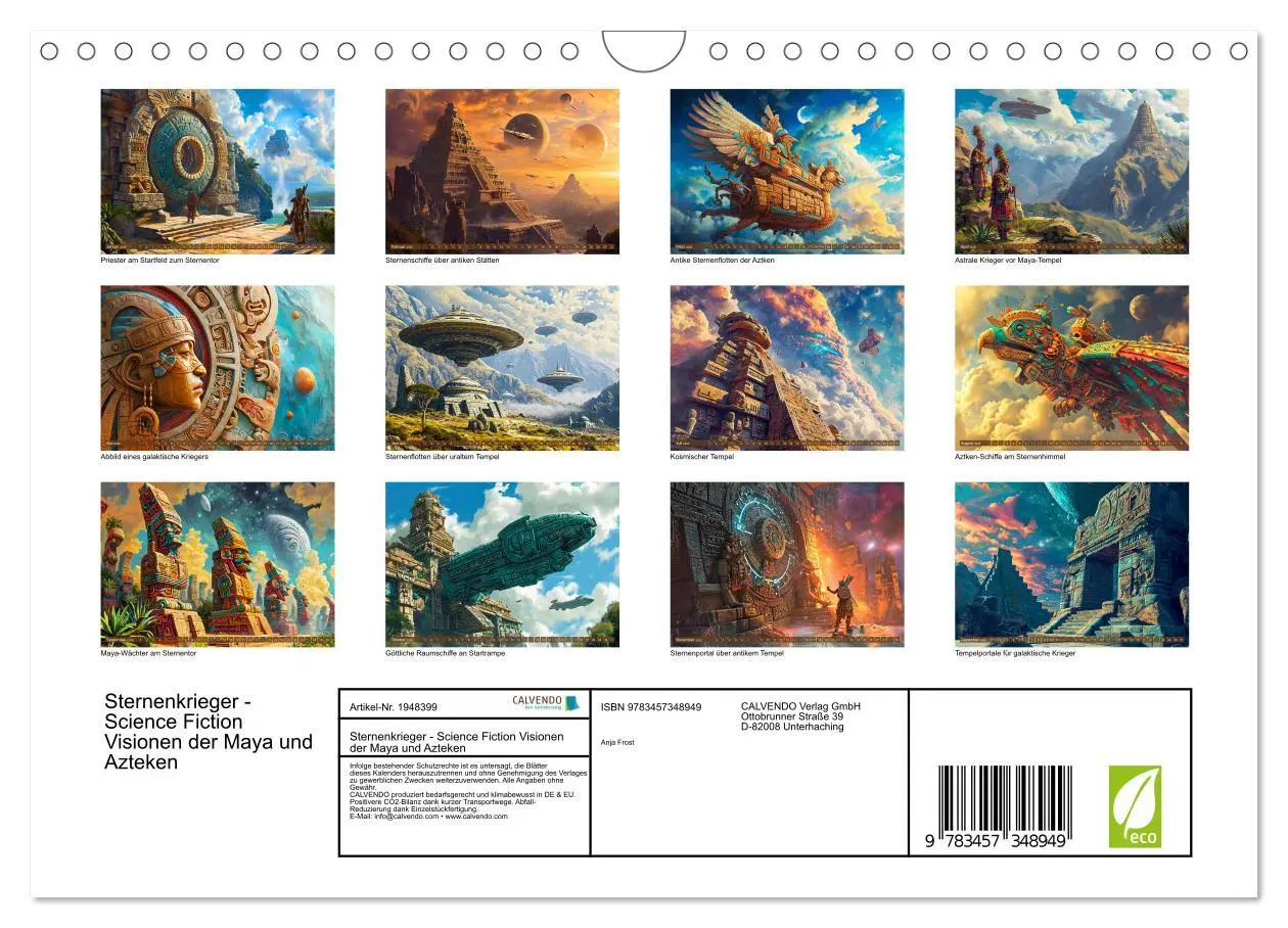 Bild: 9783457348949 | Sternenkrieger - Science Fiction Visionen der Maya und Azteken...