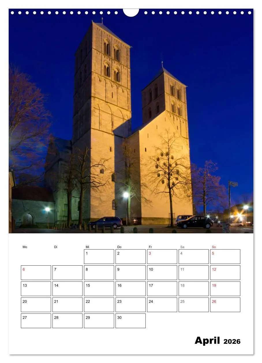 Bild: 9783516438949 | Münster entdecken (Wandkalender 2026 DIN A3 hoch), CALVENDO...