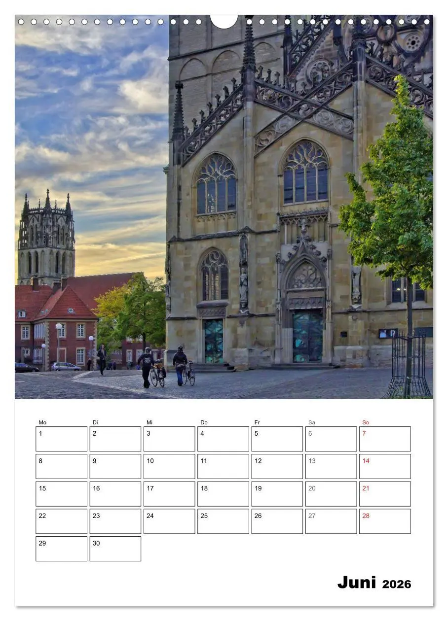 Bild: 9783516438949 | Münster entdecken (Wandkalender 2026 DIN A3 hoch), CALVENDO...