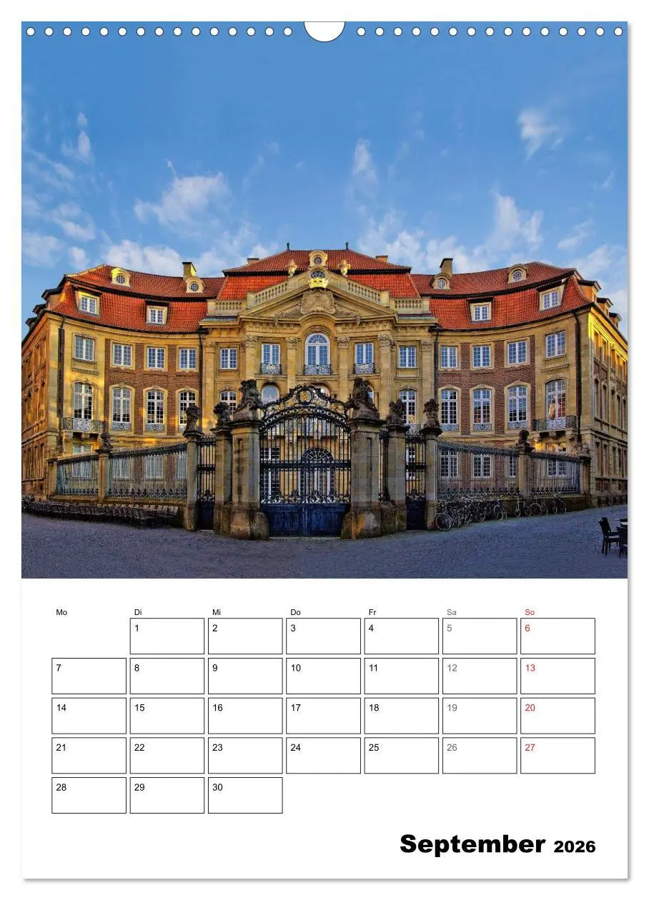 Bild: 9783516438949 | Münster entdecken (Wandkalender 2026 DIN A3 hoch), CALVENDO...