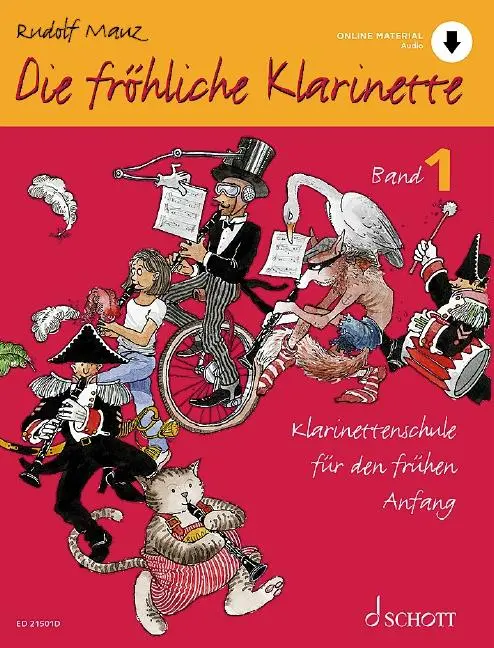 Cover: 9783795798949 | Die fröhliche Klarinette | Rudolf Mauz | Broschüre | 92 S. | Deutsch
