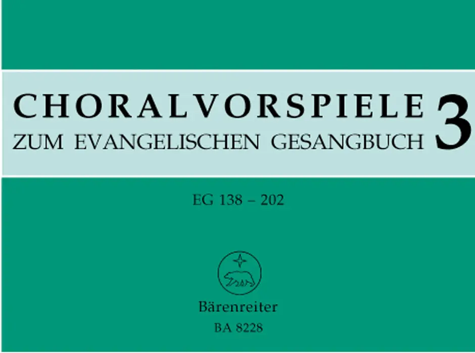 Cover: 9790006498949 | Chorale Preludes Evangelical Hymnal Bk3 | Juergen Bonn | Partitur