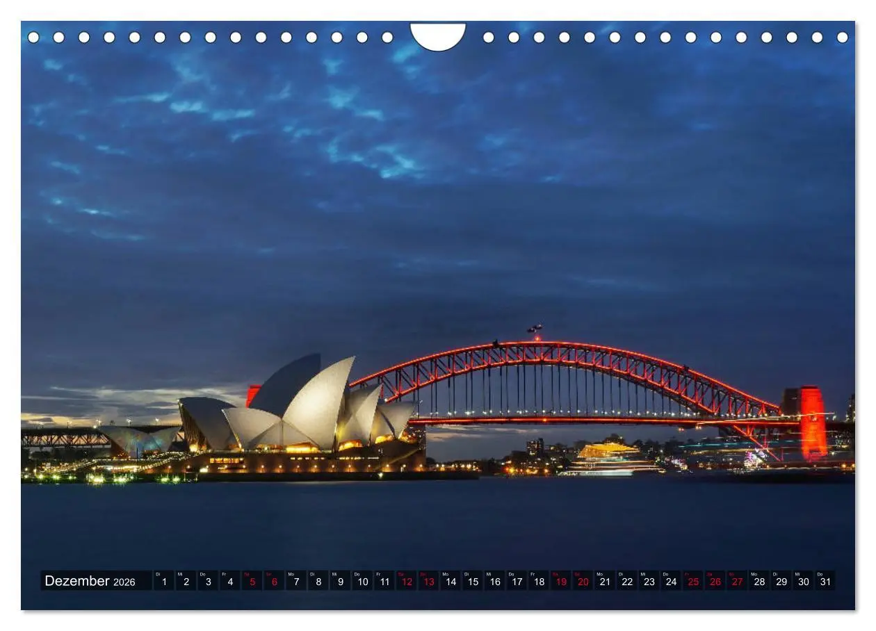 Bild: 9783457929049 | Australien (Wandkalender 2026 DIN A4 quer), CALVENDO Monatskalender