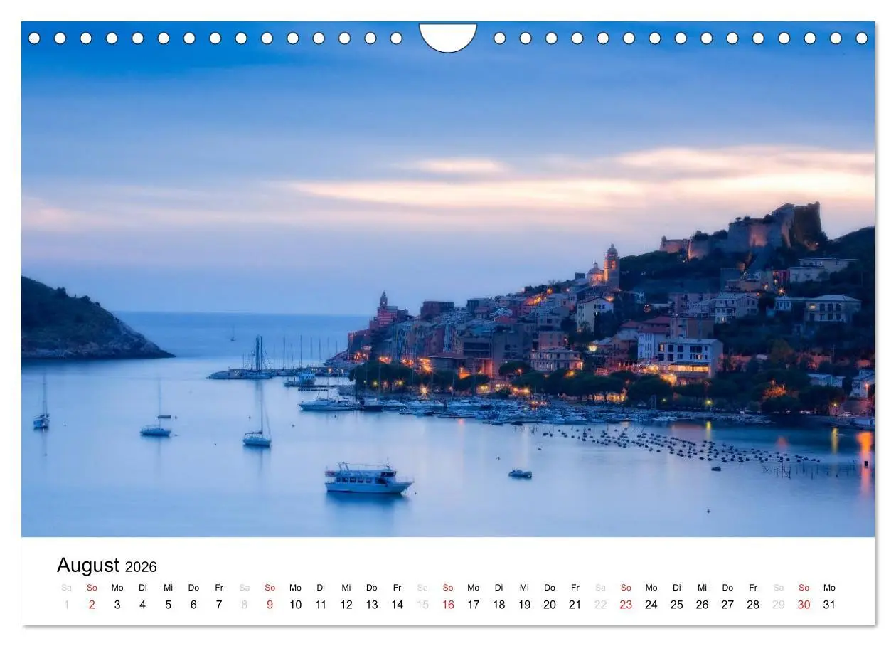 Bild: 9783516019049 | Blick auf die Ligurische Küste (Wandkalender 2026 DIN A4 quer),...