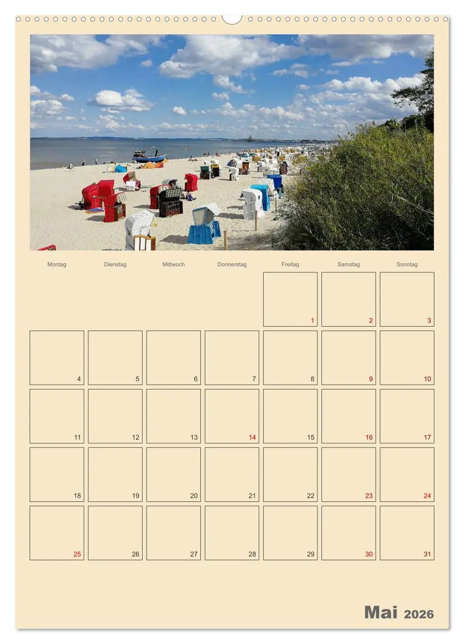 Bild: 9783516329049 | Usedom Ostsee - Terminplaner (hochwertiger Premium Wandkalender...