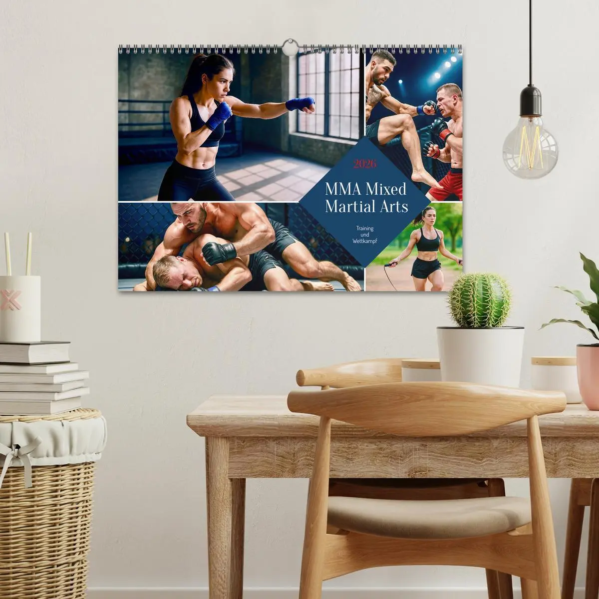 Bild: 9783516639049 | MMA Mixed Martial Arts (Wandkalender 2026 DIN A3 quer), CALVENDO...