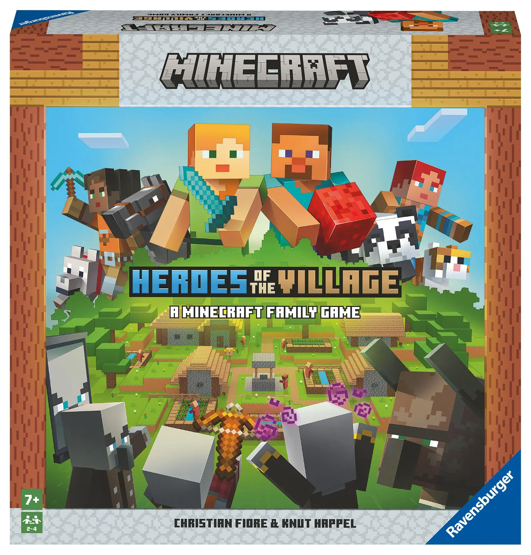 Cover: 4005556209149 | Ravensburger 20914 Minecraft Heroes of the Village - Kooperatives...
