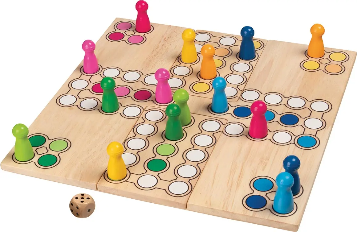 Cover: 4013594569149 | Goki 56914 - Brettspiel Ludo | goki | 56914 | Deutsch | 2013