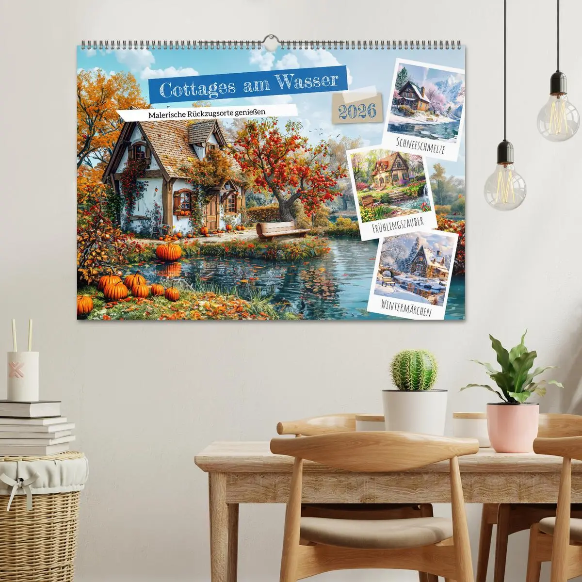 Bild: 9783457399149 | Cottages am Wasser - Malerische Rückzugsorte genießen (Wandkalender...