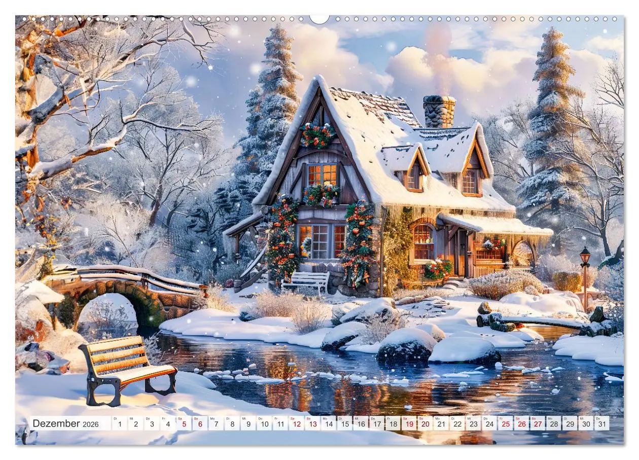Bild: 9783457399149 | Cottages am Wasser - Malerische Rückzugsorte genießen (Wandkalender...