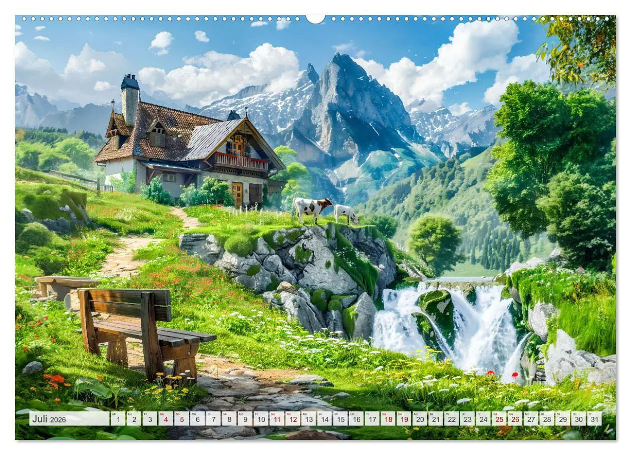 Bild: 9783457399149 | Cottages am Wasser - Malerische Rückzugsorte genießen (Wandkalender...